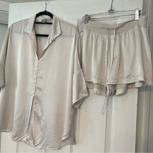 Women's Pj Harlow Short Sleeve and Shorts Set